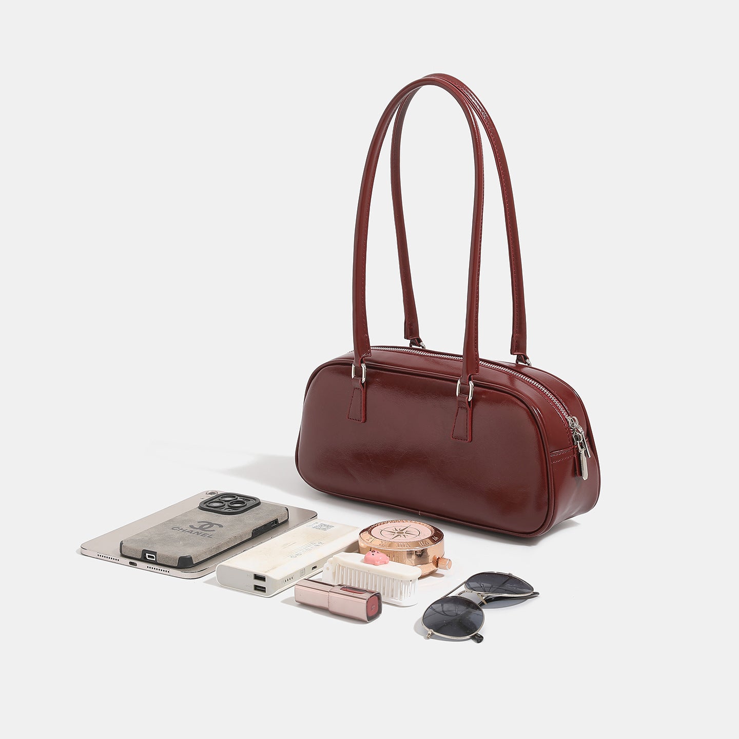 Summer travel 2025 underarm bag women's Korean version of the new temperament women's bag retro shoulder underarm bag method stick bag