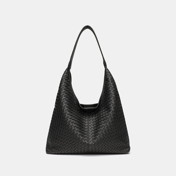 Summer Day Woven Tote Bag Women's 2025 Vintage Casual Large Capacity Bag Fashion Popular Commuter Shoulder Bag