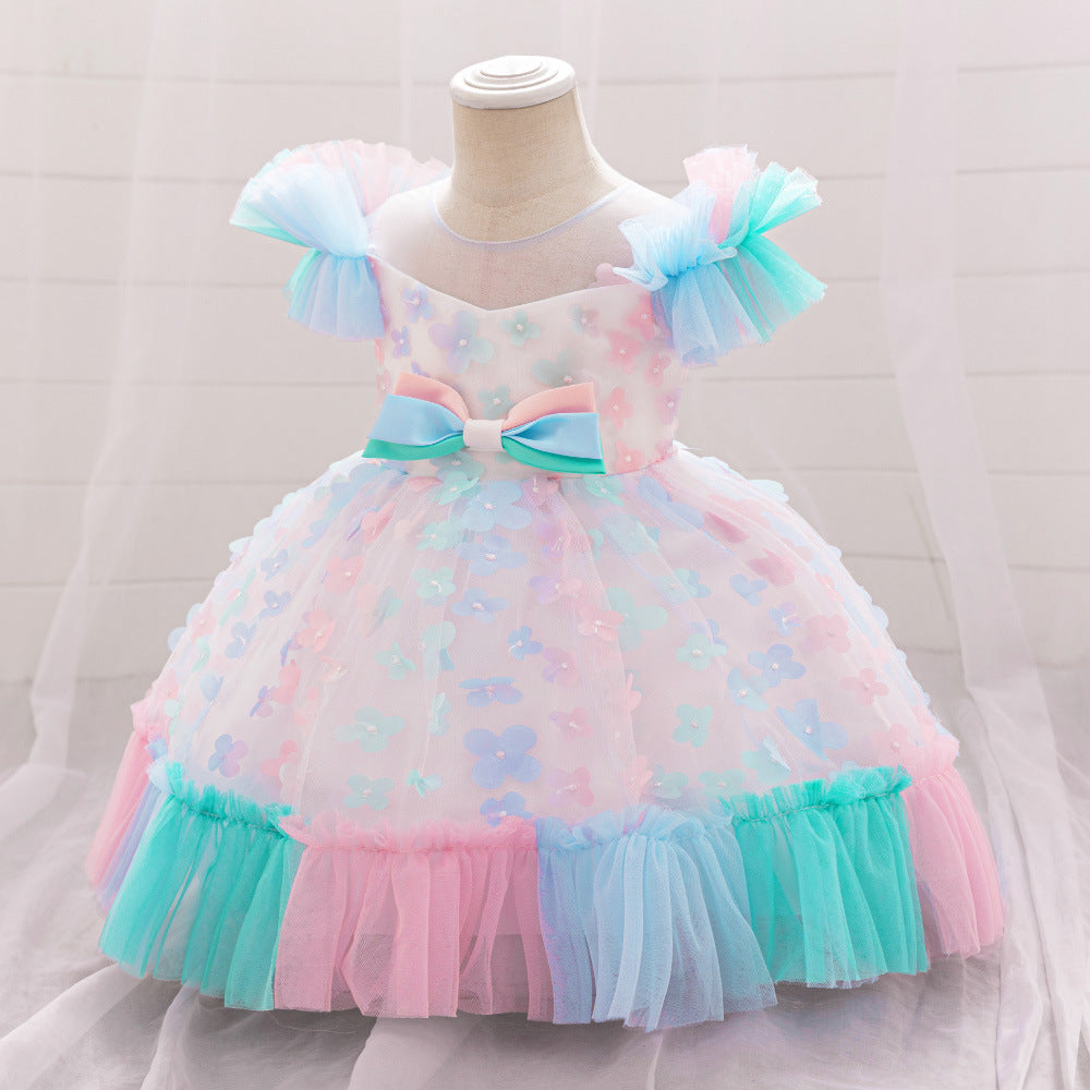 Children's evening dress flower girl wedding little girl tutu skirt girls year old princess skirt year old baby princess skirt