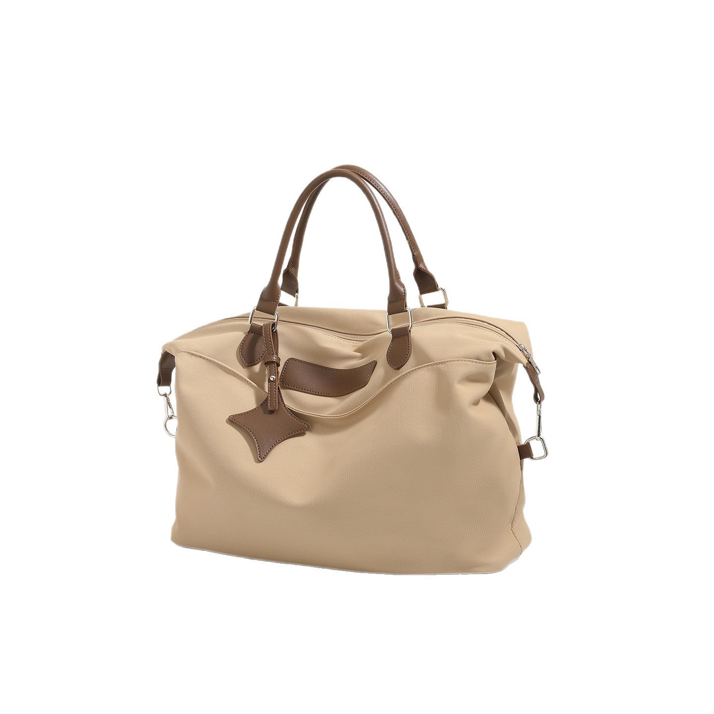 2025 new cross-border men's and women's fashion high-end handbag versatile commuter cloth bag shoulder bag messenger bag portable