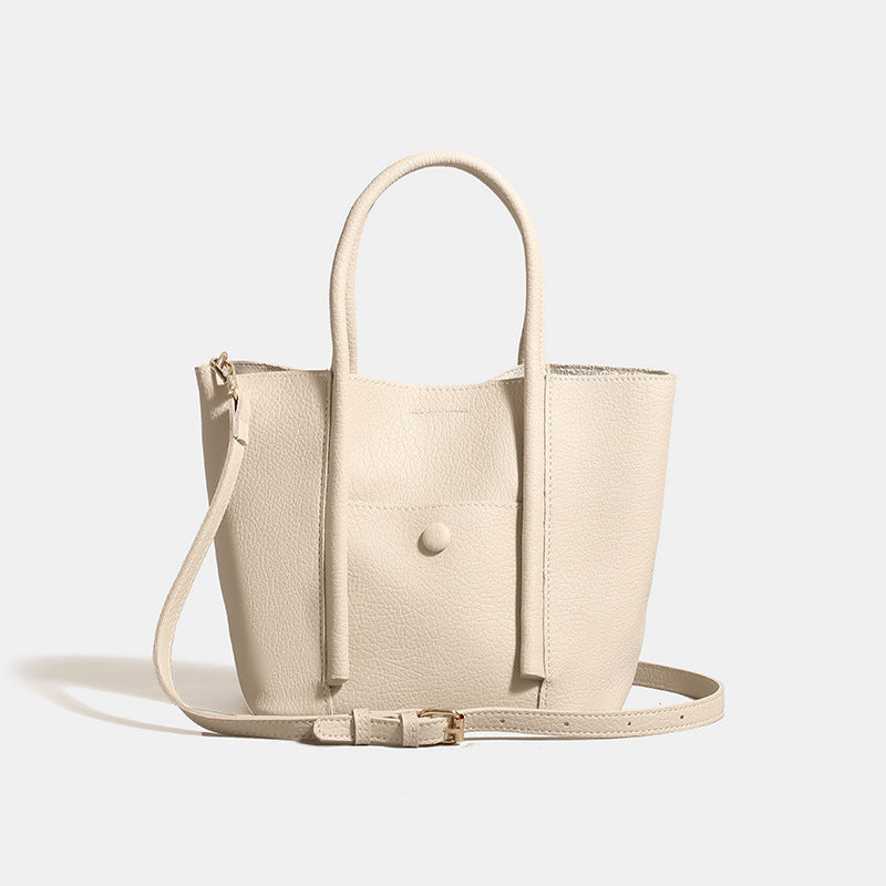 Women's bag 2025 fashion new texture foreign gas mother bag tote bag retro Korean version crossbody shoulder handbag