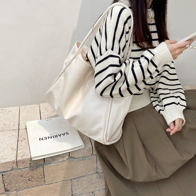 New Korean Large Tote Bag – Versatile & Stylish Shoulder Bag