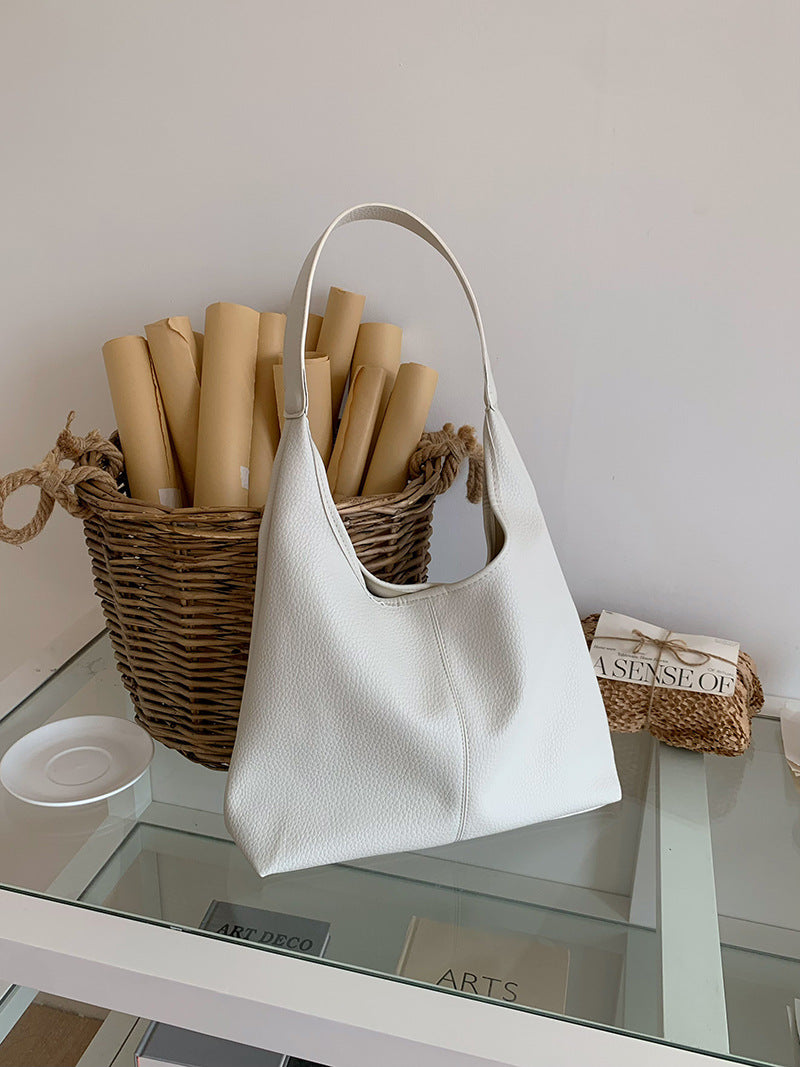 Trendy Korean Underarm Tote Bag – Spacious & Stylish