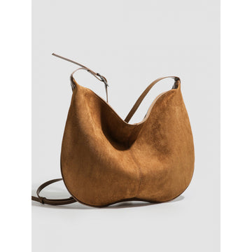 Autumn and winter with 2025 new femininity fashion matte leather women's portable underarm bag retro shoulder dumpling bag