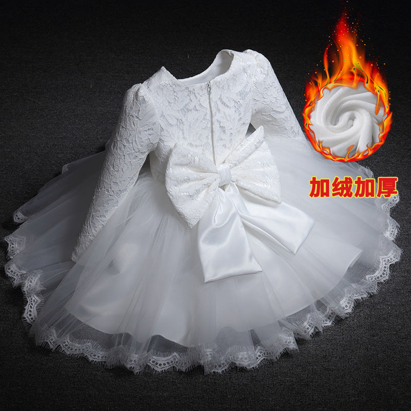 Long Sleeve Fleece Princess Dress