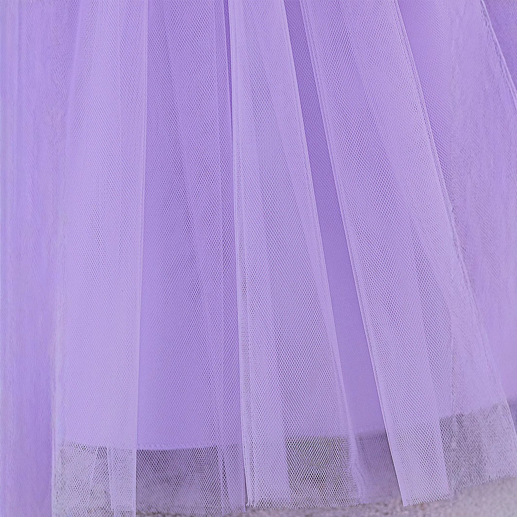 Wholesale Amazon sleeveless wedding dress tutu skirt little girl children's dress baby year old princess dress piano performance dress