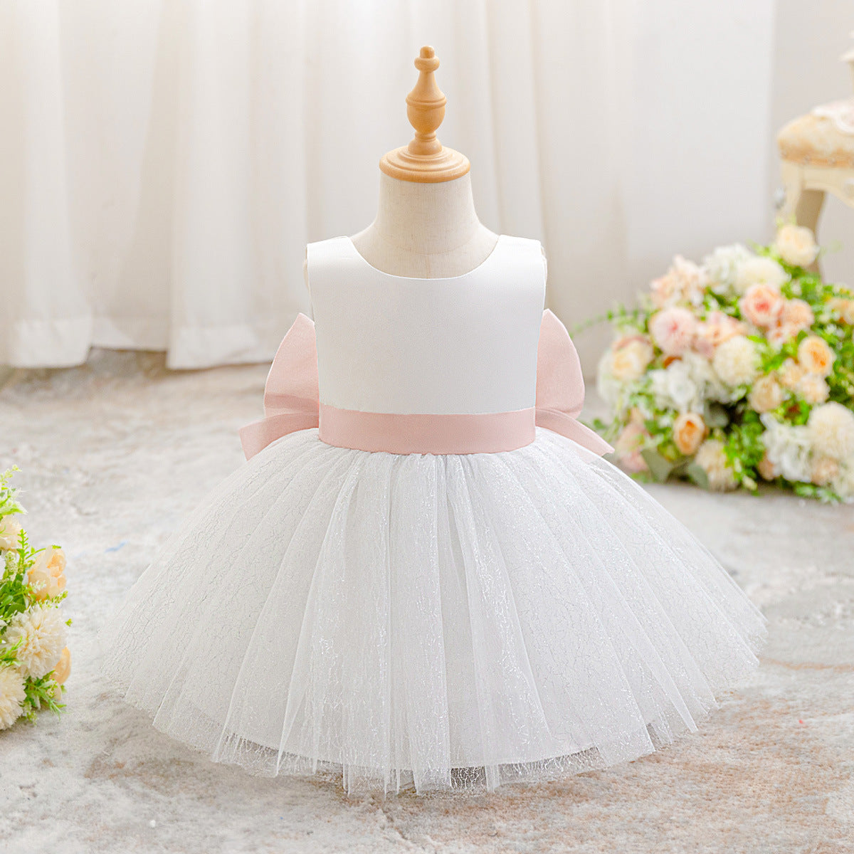 European and American style children's clothing new tutu skirt performance clothes girls dress high-end dress performance clothes princess skirt