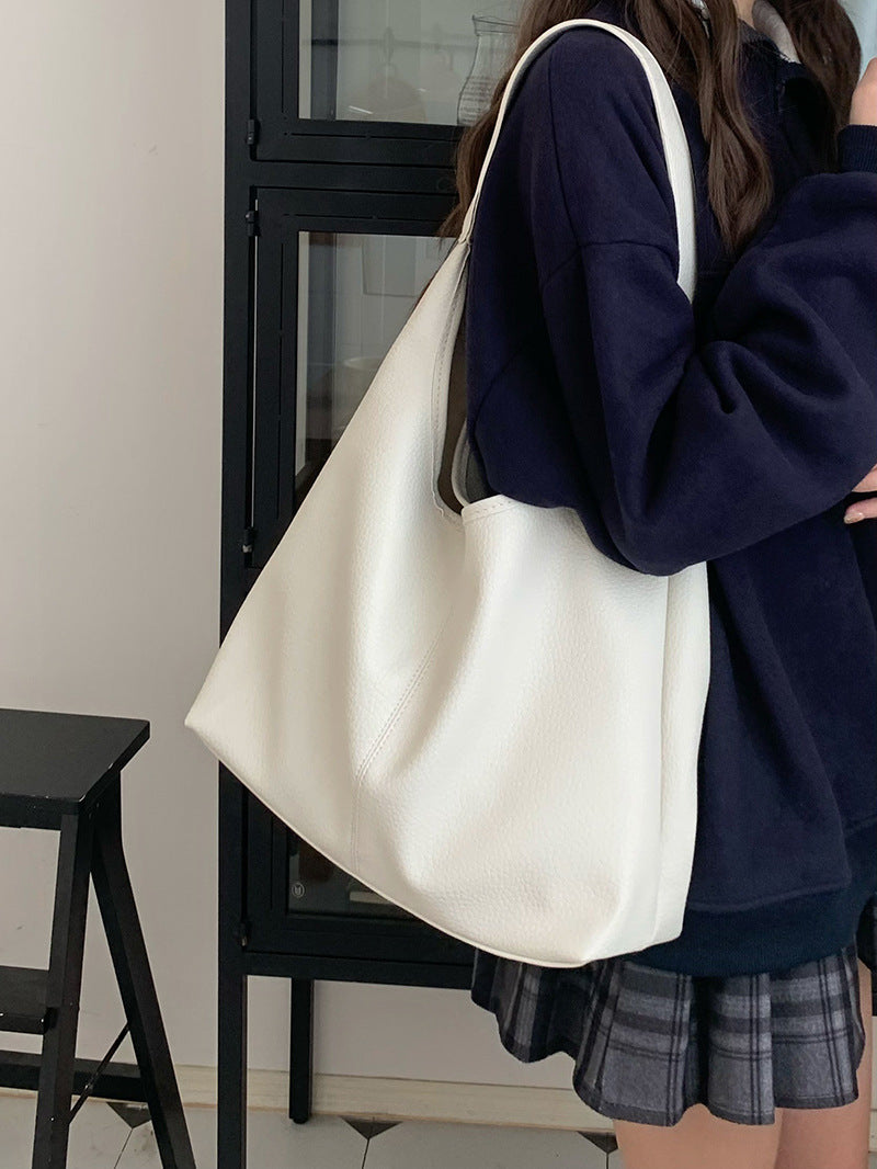 Trendy Korean Underarm Tote – Spacious & Stylish