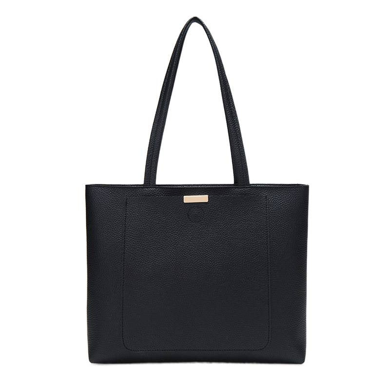 Large capacity bag women 2025 summer and autumn simple mother middle-aged new trendy commuter tote bag versatile shoulder bag