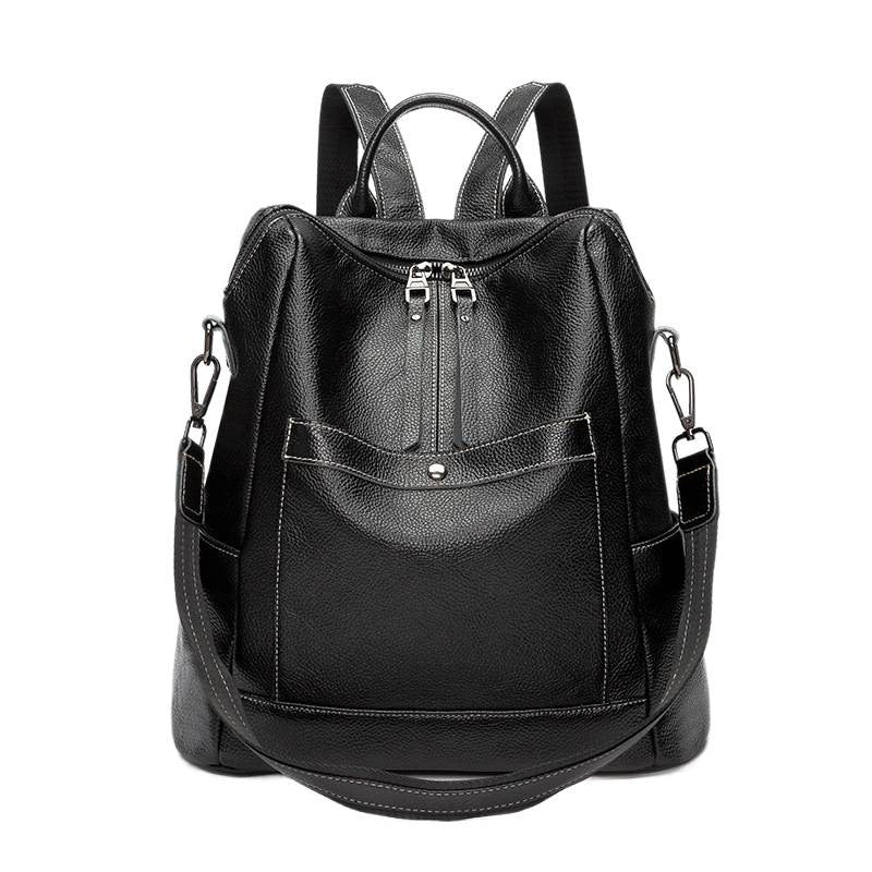 Women's backpack Korean version large capacity easy to fit 2025 autumn and winter new anti-theft backpack student schoolbag travel bag tide