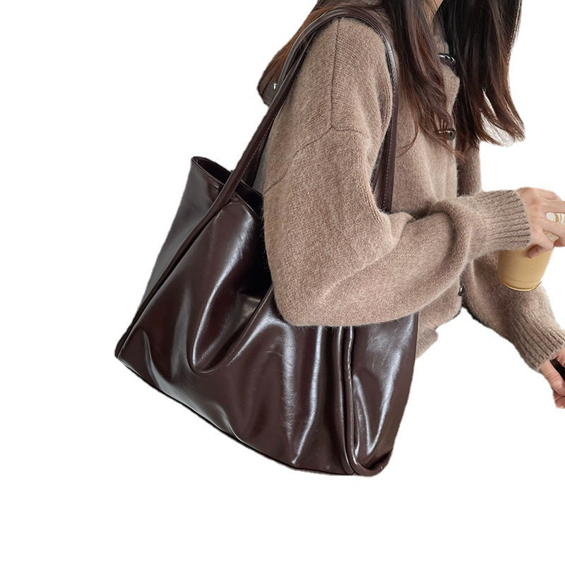 New Korean Large Tote Bag – Versatile & Stylish Shoulder Bag