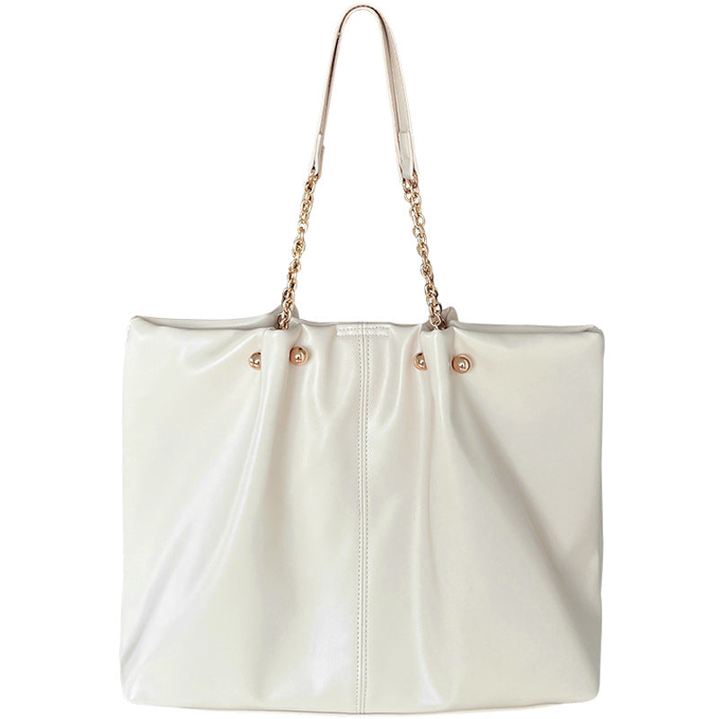 Large-Capacity Versatile Chain Tote Bag