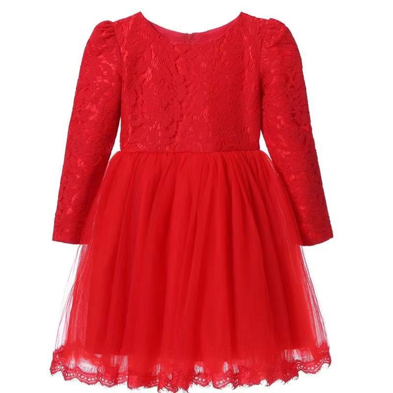 Long Sleeve Fleece Princess Dress