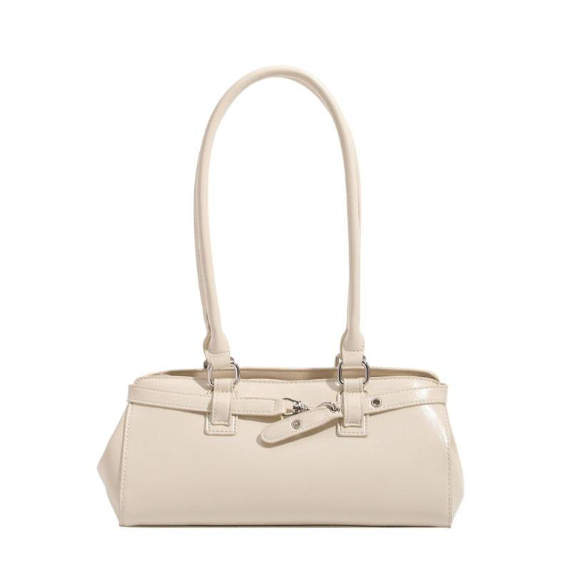 Niche texture baguette bag underarm bag women's 2025 new trendy high-end commuter portable pillow bag shoulder bag