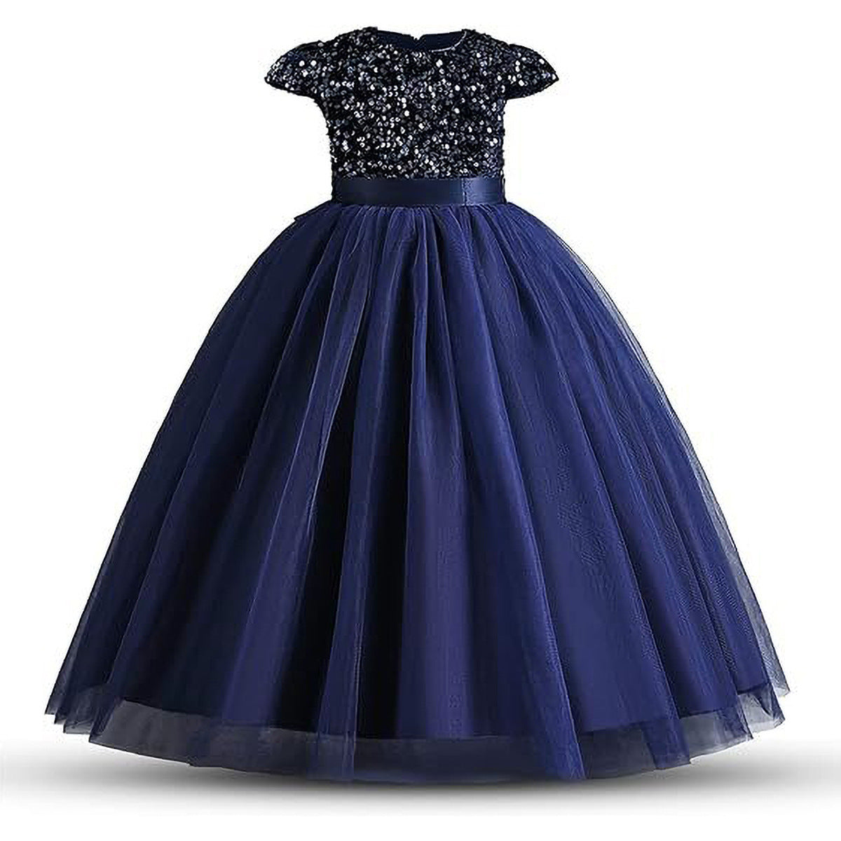 sequins middle-aged party dress