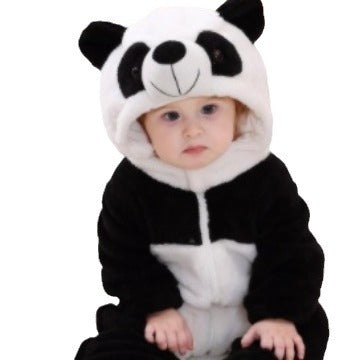 Qile Rabbit autumn new baby outing clothes wholesale flannel three-dimensional shape one-piece Romper Total link