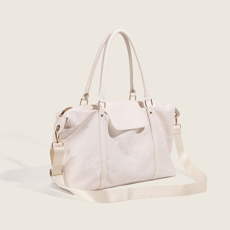 Large capacity business trip travel bag portable hand luggage bag women's Korean version fashion fitness bag delivery storage bag