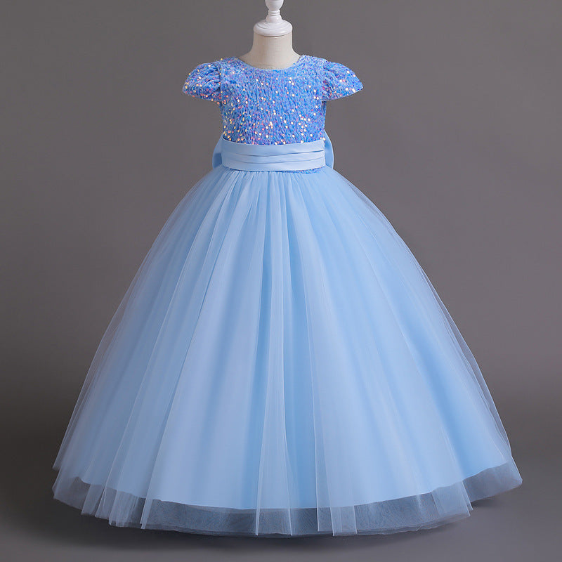 sequins middle-aged party dress