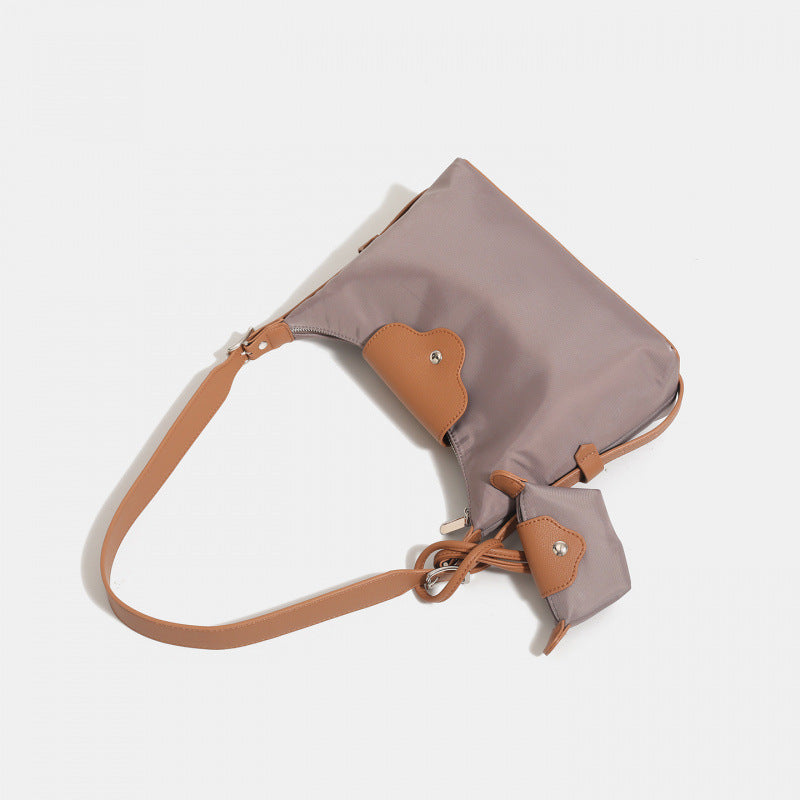 2025 new shoulder messenger bag women's daily hobo bag versatile commuter bag premium underarm tote bag