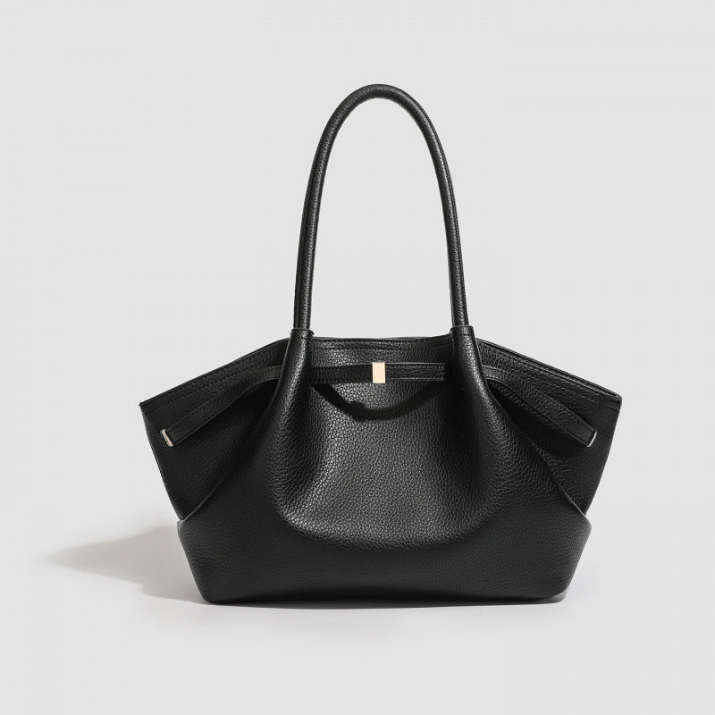 2025 autumn and winter with new fashion simple large-capacity shoulder bag versatile cross-border commuter portable tote bag