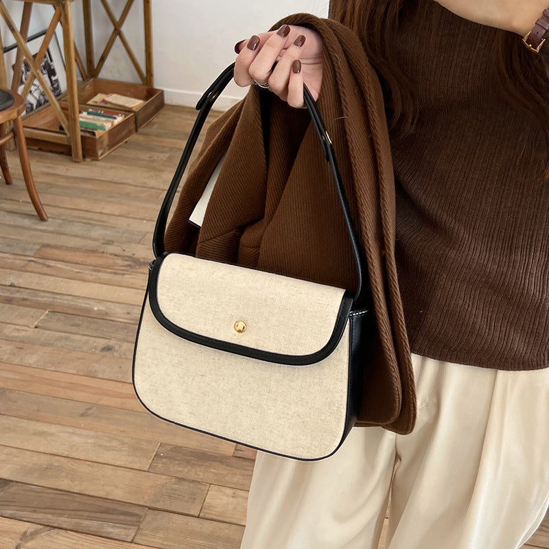 Meina Canvas Shoulder Bag – Stylish & Versatile