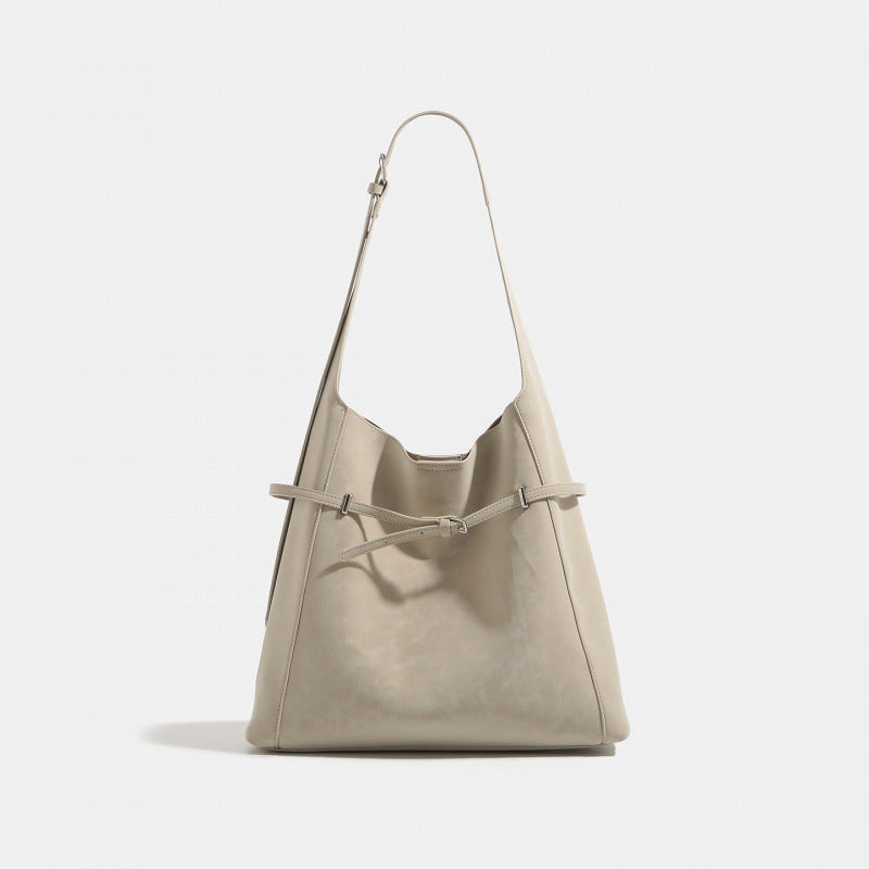 Large-capacity bag women's 2025 autumn and winter new casual versatile child and mother bag single shoulder underarm commuter tote bag