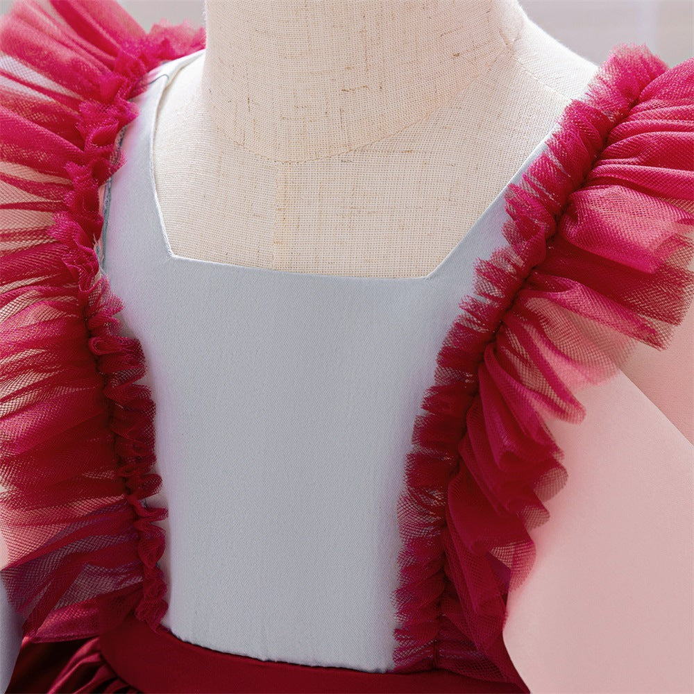 Cross-border infant girl dress cosplay Dumbo splicing lolita princess dress baby dress