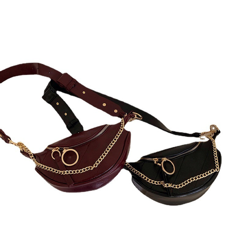 Trendy Spring Chain Fanny Pack – Stylish Crossbody for Women