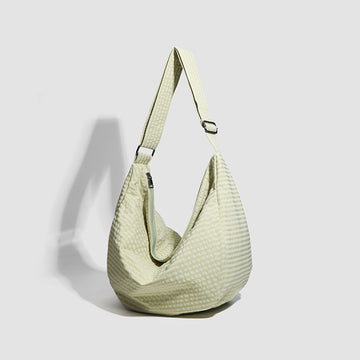 Canvas bag women's shoulder bag 2025 new autumn and winter large-capacity handbag student class bag cloth bag shopping bag