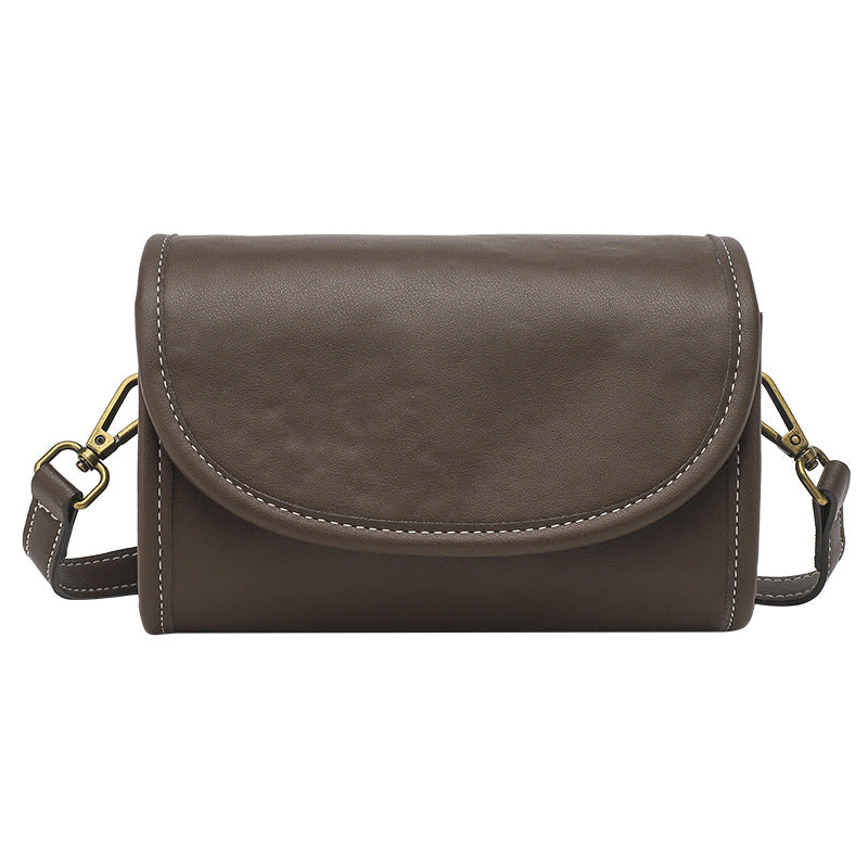 Retro Cylindrical Crossbody Bag – Stylish & Casual