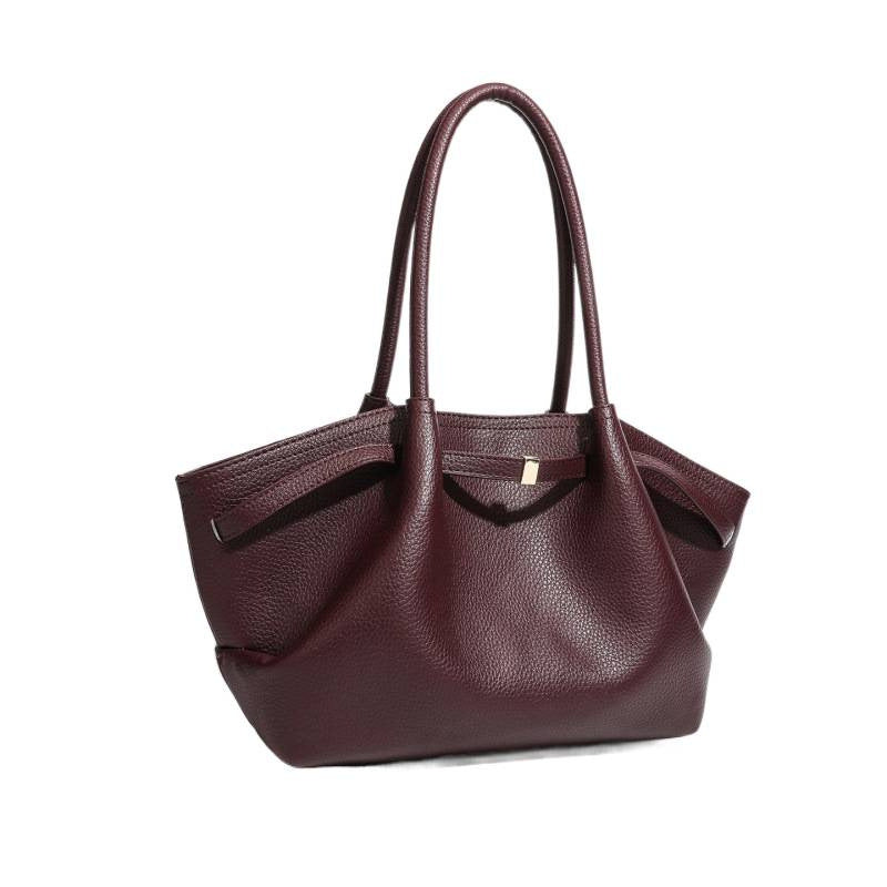 2025 autumn and winter with new fashion simple large-capacity shoulder bag versatile cross-border commuter portable tote bag