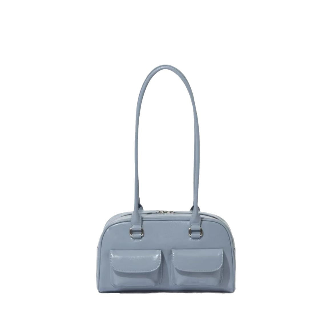 Oil Wax Leather Double Bag – Retro & Versatile