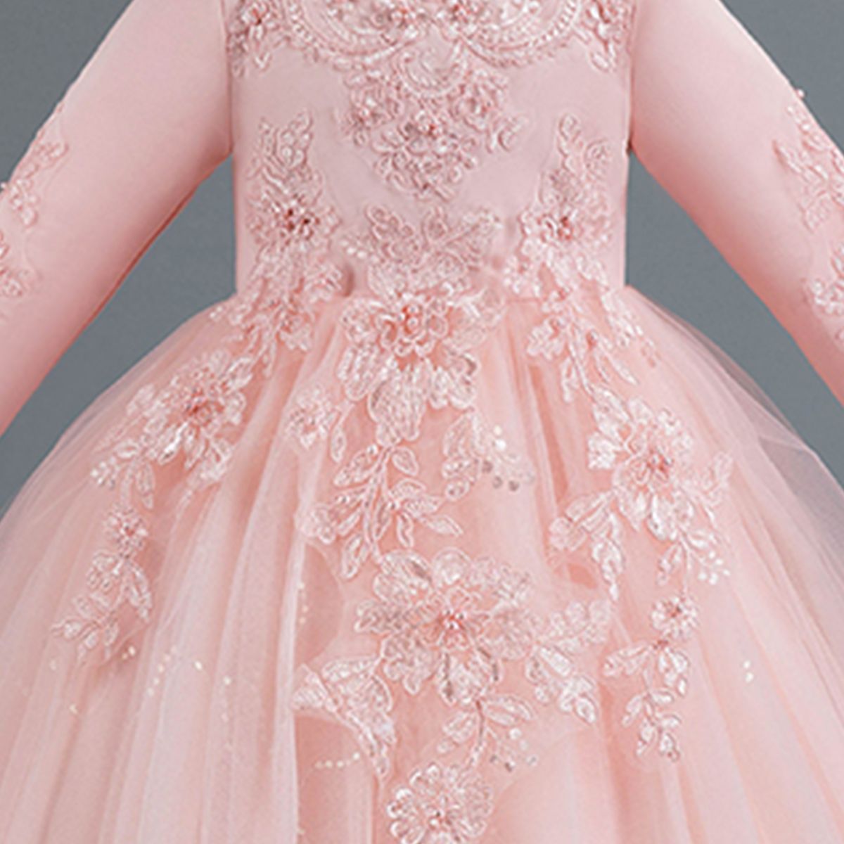 Mesh princess dress fluffy skirt