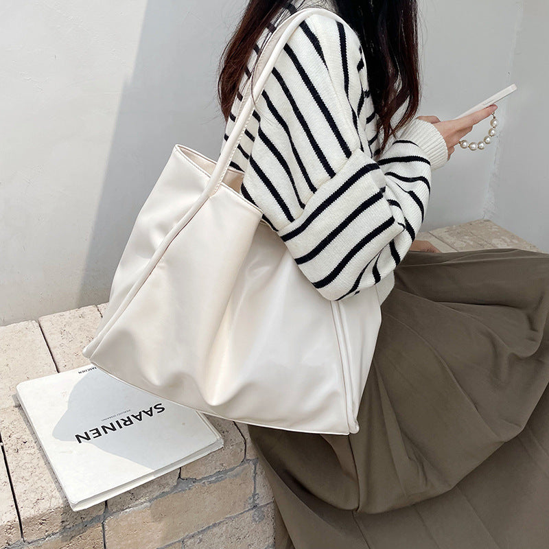 New Korean Large Tote Bag – Versatile & Stylish Shoulder Bag