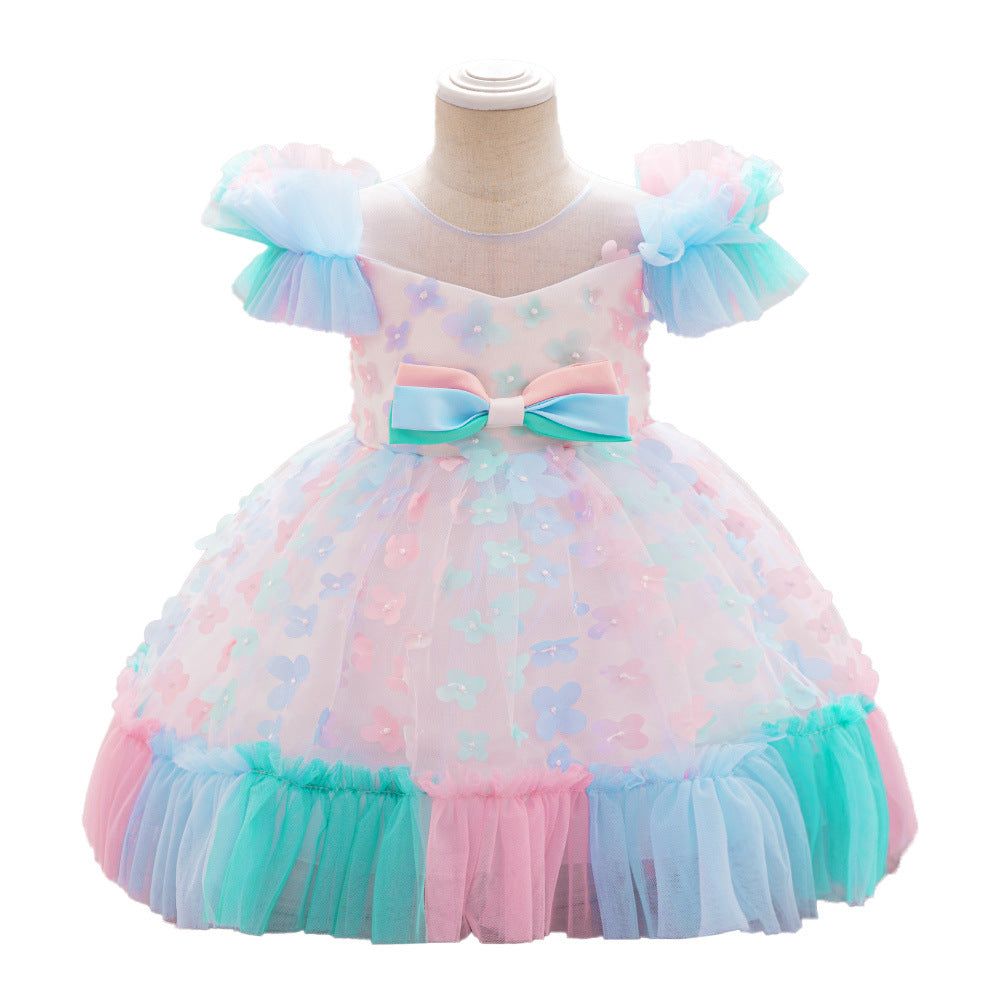 Children's evening dress flower girl wedding little girl tutu skirt girls year old princess skirt year old baby princess skirt