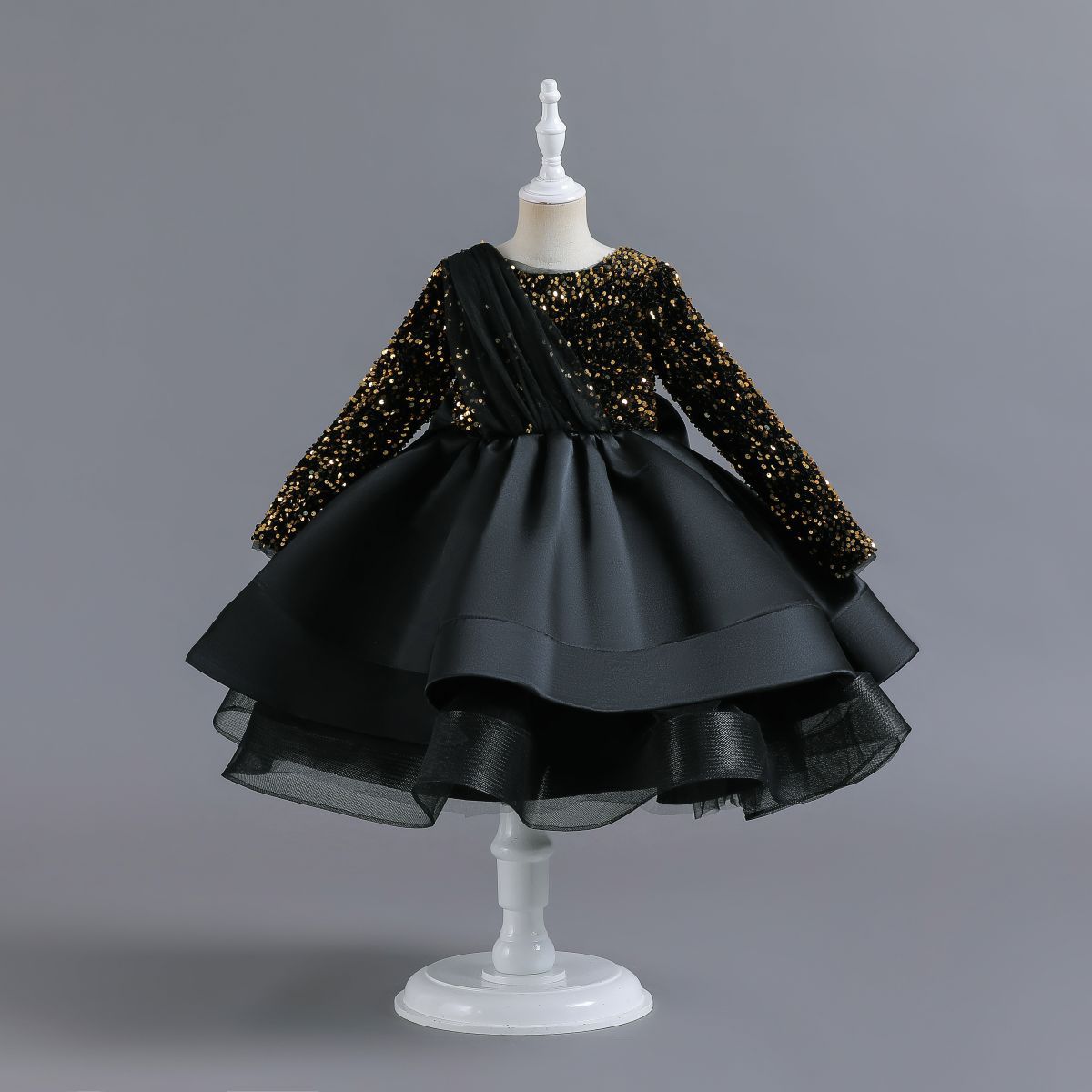 sequined princess dress