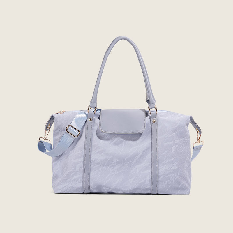 Large capacity business trip travel bag portable hand luggage bag women's Korean version fashion fitness bag delivery storage bag