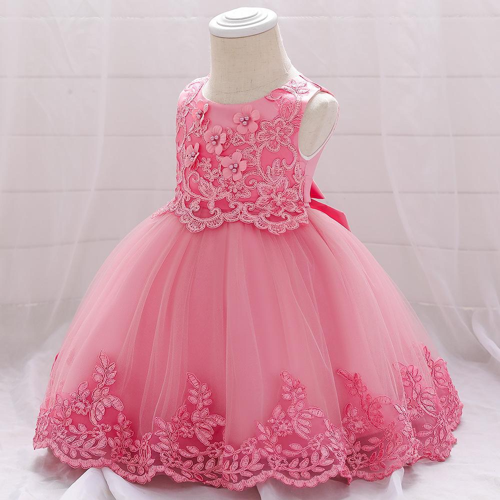 Amazon wish baby wash dress girls princess puffy dress baby year old flower dress dress