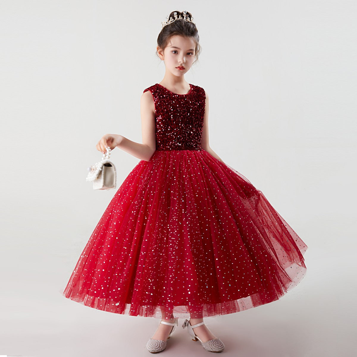 long dress solid color dress performance dress princess dress