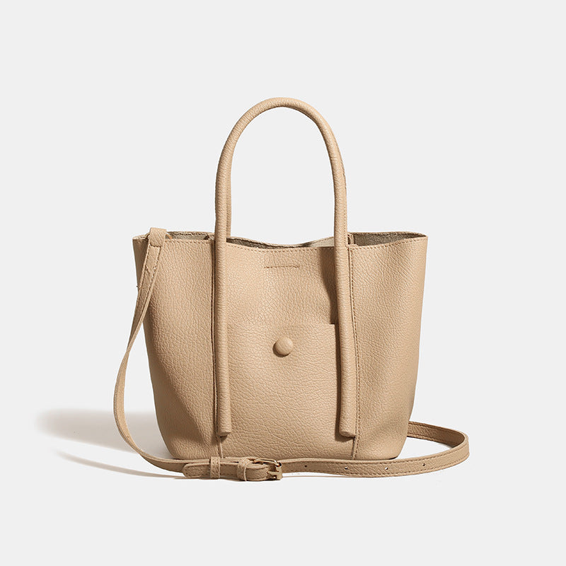 Women's bag 2025 fashion new texture foreign gas mother bag tote bag retro Korean version crossbody shoulder handbag