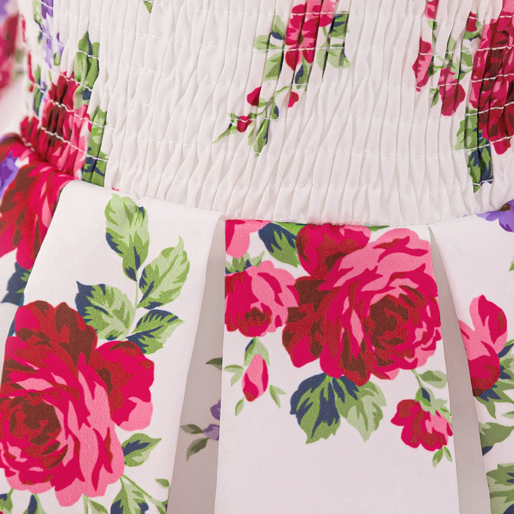 AliExpress Baby Year Old Flower Girl Dress Infant Suspender Wedding Dress Dress Girl Baby Hundred Days Capture Week Dress