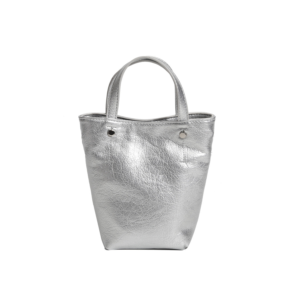 Korean Trendy Soft Leather PU Bucket Shoulder Bag