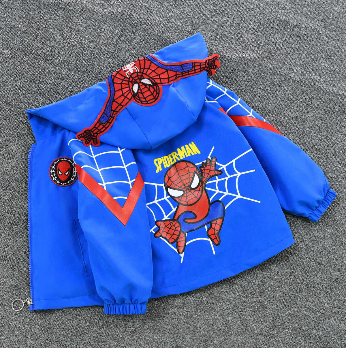 Spring and Autumn New Children's Cartoon Hooded Jacket