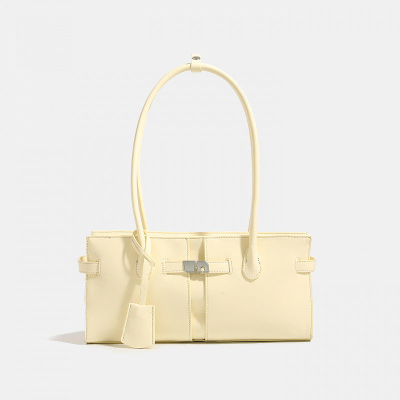 Niche design baguette armpit bag women's 2025 new versatile commuter handbag high-end large-capacity shoulder bag