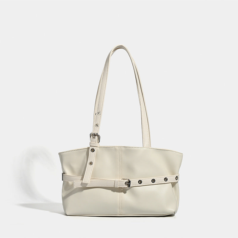 Niche design Korean version armpit bag autumn and winter new large-capacity commuting versatile tote bag locomotive style shoulder bag