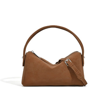 2025 winter new first-layer sheepskin niche handbag sheepskin inner portable casual shoulder messenger women's bag