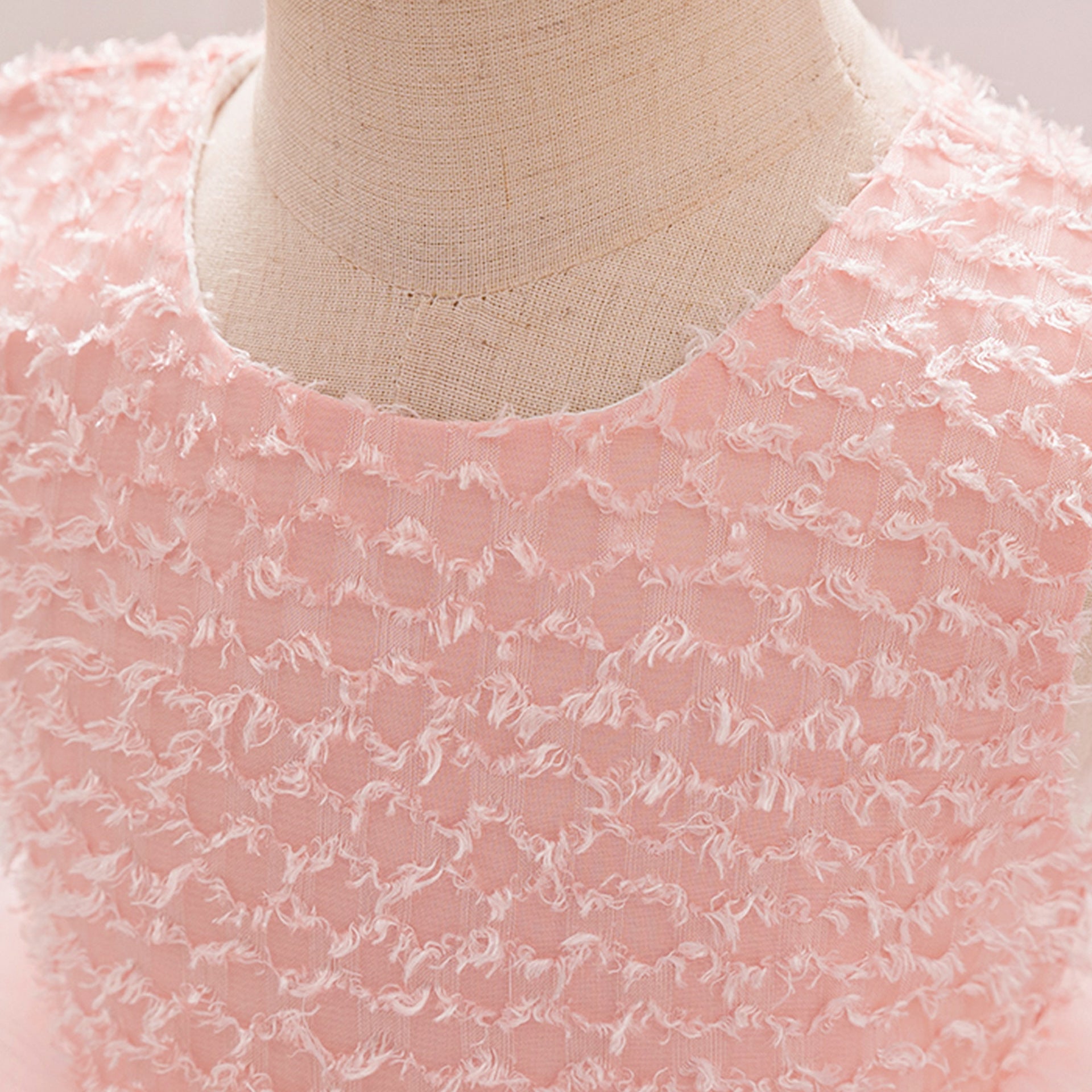 2025 new children's princess dress girls dress mesh fringed dress infant first birthday dress