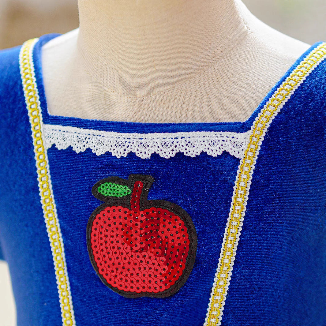 Summer new Snow White dress girls dress fairy fashion Internet celebrity foreign style mesh little girl children's dress