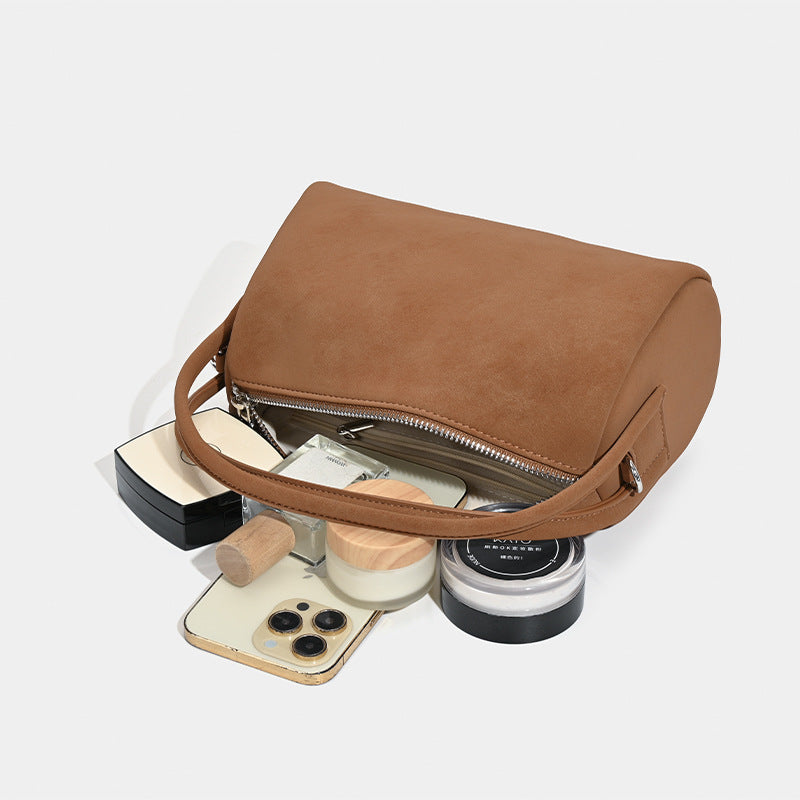 2025 winter new first-layer sheepskin niche handbag sheepskin inner portable casual shoulder messenger women's bag