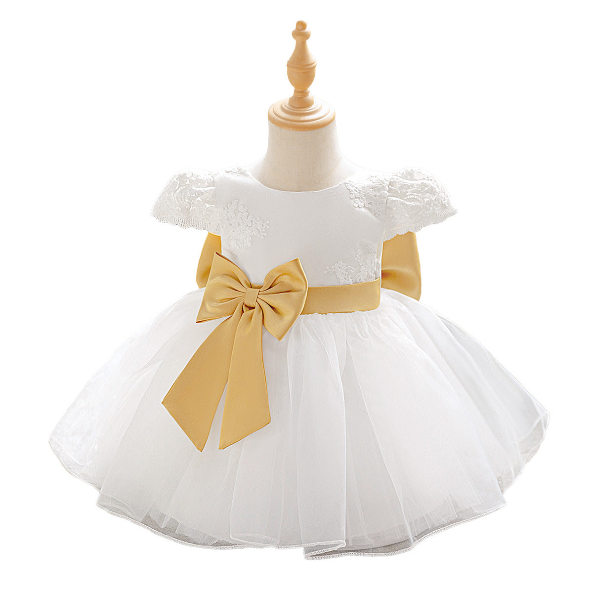 Cross-border new embroidery performance baby year-old party dress performance dress fluffy mesh skirt spot wholesale